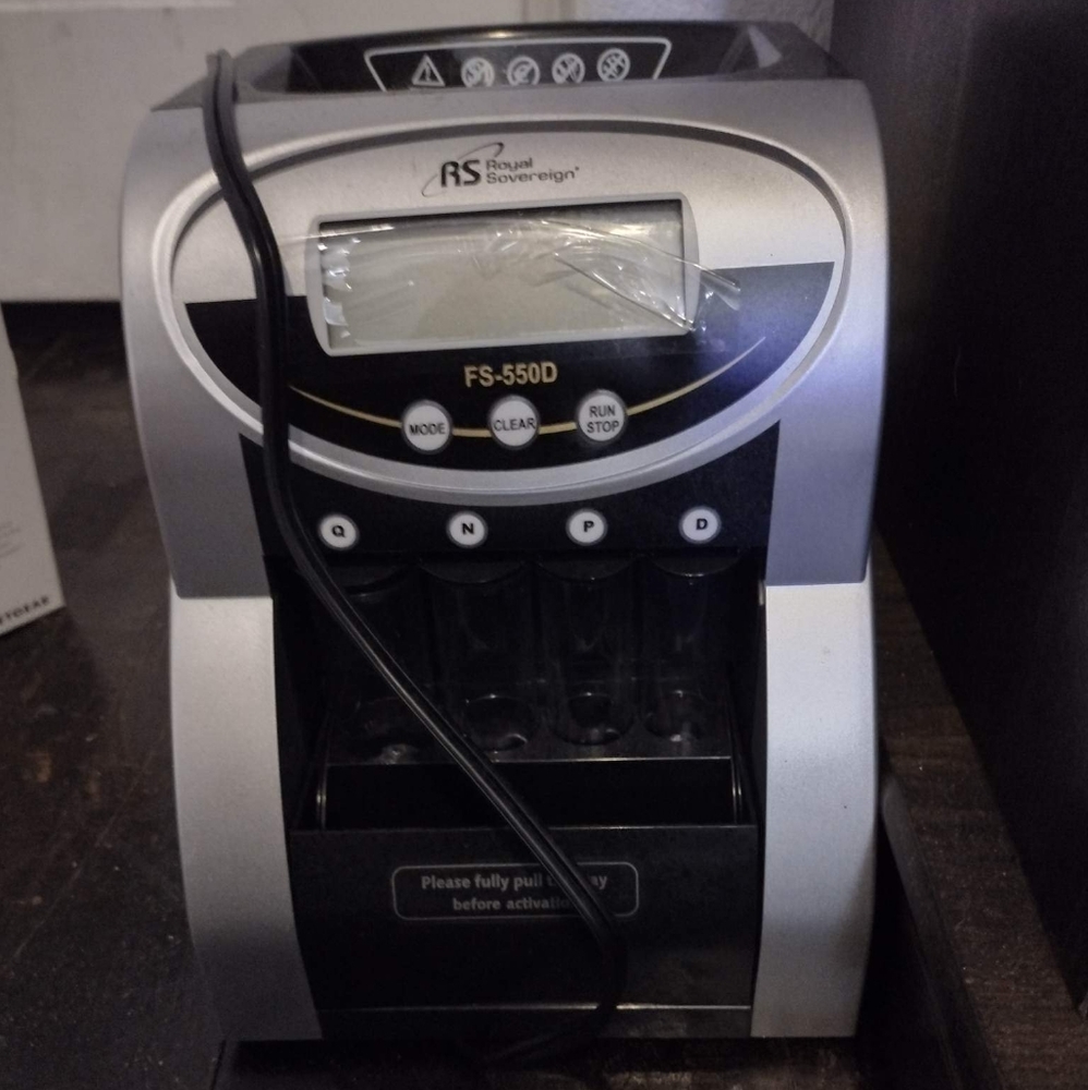 Royal sovereign coin sorter